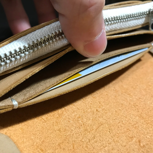 オーダー品のミドルトラッカーウォレット | 革工房ホークフェザーズ