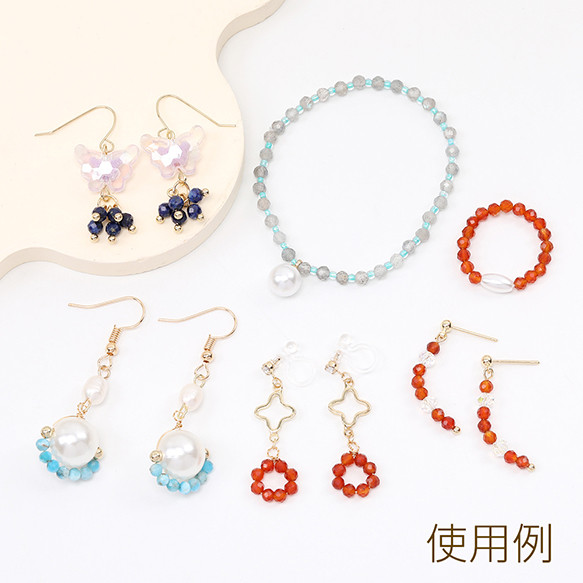 N3055-3mm 1連(約105個) 天然石ビーズ 連売り ゴールドルチルクォーツ ラウンドカ   1連(約105ヶ) 4枚目の画像