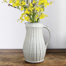 7寸李朝花器 染付割取花鳥 一輪挿し・花瓶・花器 文吉陶房 通販