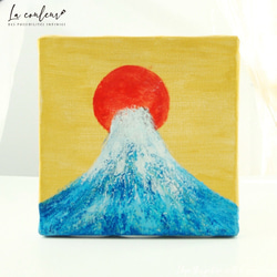 超希少◇がんどうあつし1998肉筆絵画過去の実験作品『風景(キュビズム