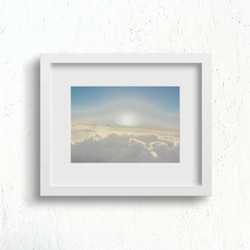富士山9合目からのご来光インテリアポスター、澄み渡る雲海と輝く太陽 — 朝のはじまりを優雅に彩ります 2枚目の画像