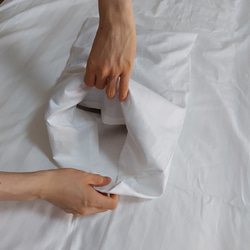 綿100％  60番超長綿サテン　ペローケース　枕カバー 35×50cm 　封筒式 3枚目の画像