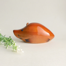 シャチS (☆台付き) wooden killer whale / orca その他置物