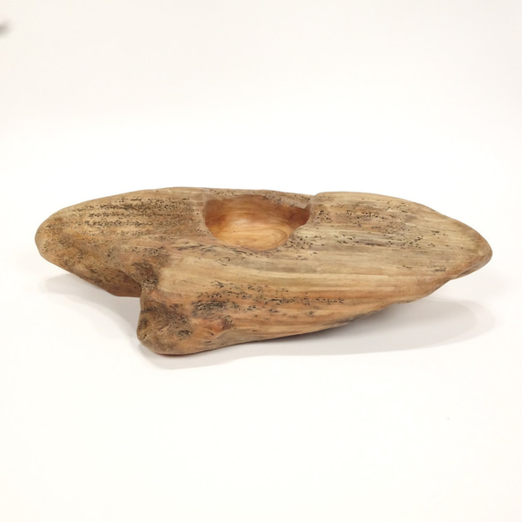 【温泉流木】おもちゃの飛行機のようなミニ鉢エアプランツスタンド ホルダー 木製 流木インテリア 5枚目の画像