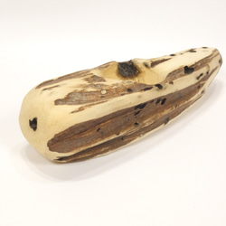 【温泉流木】繊細なブラウン溝ラインのミニ鉢エアプランツスタンド ホルダー 木製 流木インテリア 7枚目の画像