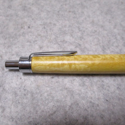 セイロンサテンウッド　キルト杢　キヌカオイル仕上げ　木軸ボールペン(シャープペンシル)　希少材　 9枚目の画像