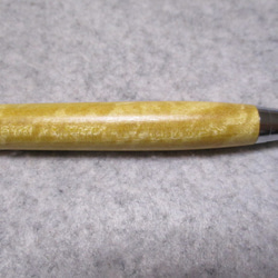 セイロンサテンウッド　キルト杢　キヌカオイル仕上げ　木軸ボールペン(シャープペンシル)　希少材　 8枚目の画像