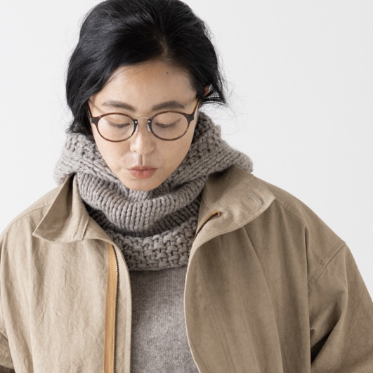 ヤクのフード付きネックウォーマー 20,075円