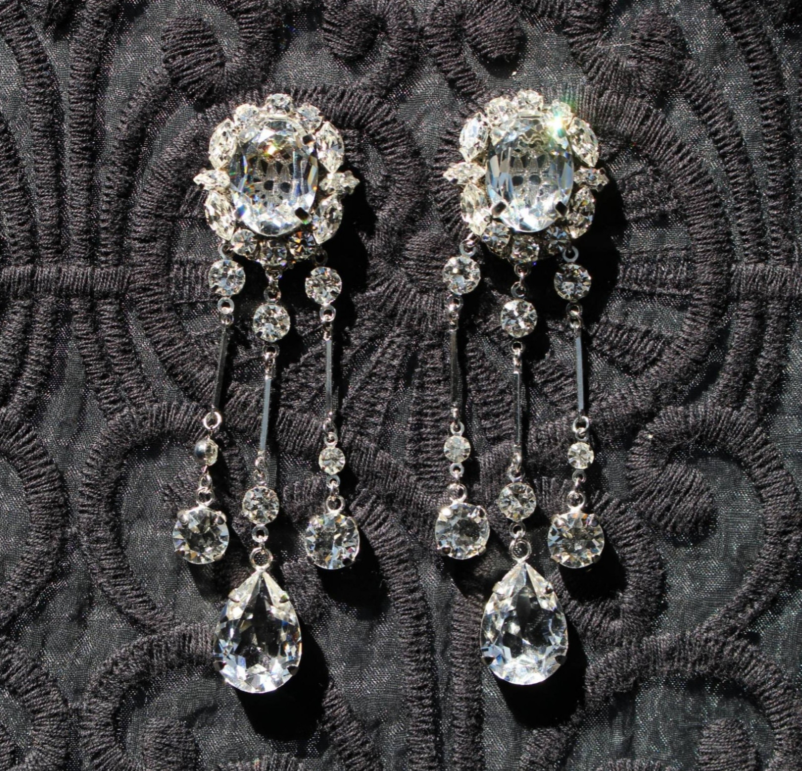 キラキラ 揺れる ウエディング ブライダル アクセサリー 大人可愛い