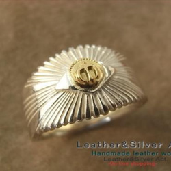 レザーアンドシルバーアクト バングル シルバー 18k インディアン imgrc0083814309.jpg