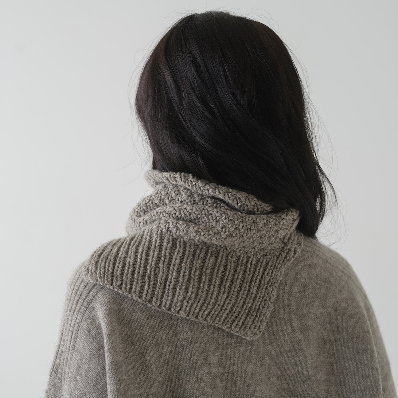 【受注生産】CA＆Co. ヤク 鹿の子ネックウォーマー