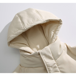 秋冬新品 ショートダウンジャケット メンズ フード付き ユニセックス 厚手暖かいカップルコート レディース 13枚目の画像