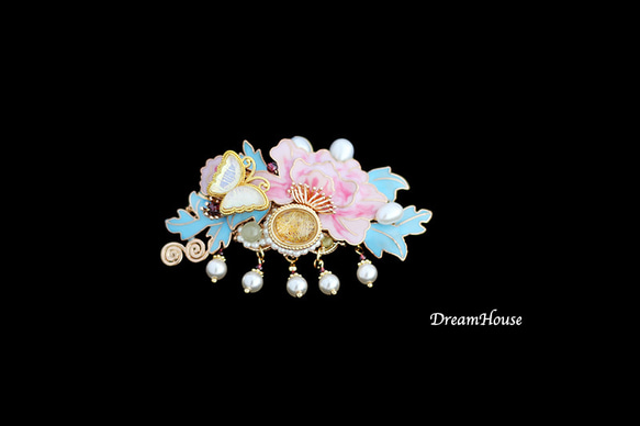 あきさん専用♡天然石バレッタ lavender