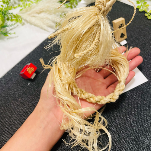 イザナミ（梅）巫女おまもり 精麻龍神 天然素材 龍 正月 浄化【受注