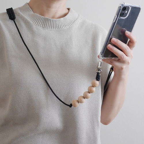 スマホショルダー スマホストラップ パラコード 2way ショルダー