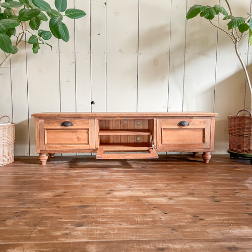 木製テレビボード ヴィンテージ輸入家具キャビ ネット レトロ アンティーク送料込 木製テレビボード ヴィンテージ輸入家具キャビ ネット レトロ