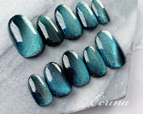 ブルーマグネット 在庫ネイルチップ S・XS×2 S・XS×2 ブルーマグネット 在庫ネイルチップ