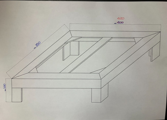 karen様専用 炭ストーブ台 1枚目の画像