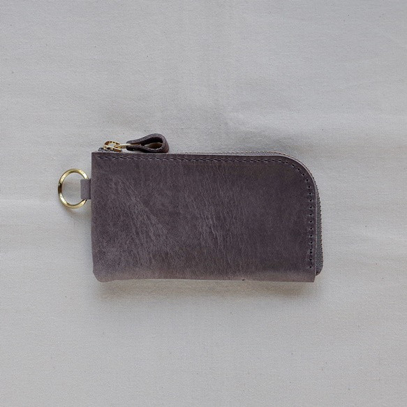 キーケース３小　グレー