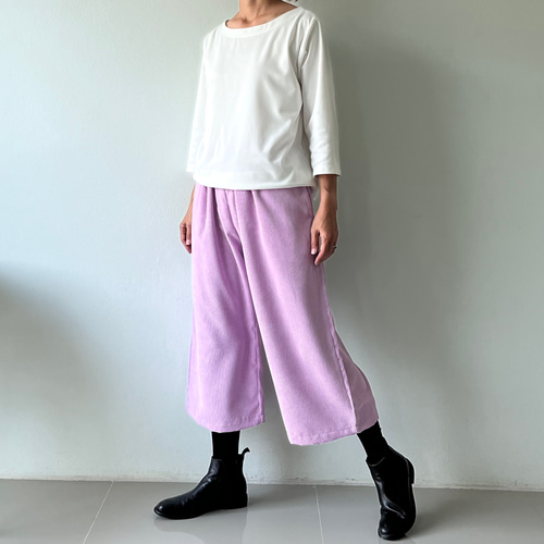 gigotパープルコーデュロイパンツ 楽天市場】コーデュロイ パンツ（カラーパープル）（ボトムス