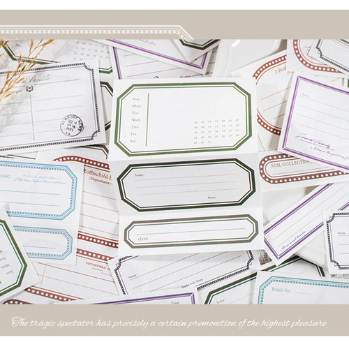 P105】コラージュ 素材 紙ものセット 海外 シート シンプル 素材紙 紙