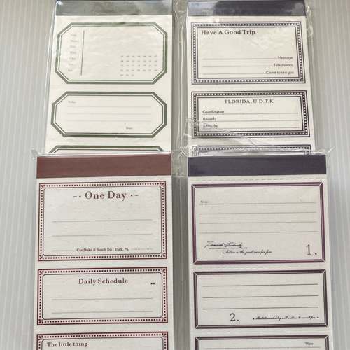 P105】コラージュ 素材 紙ものセット 海外 シート シンプル 素材紙 紙