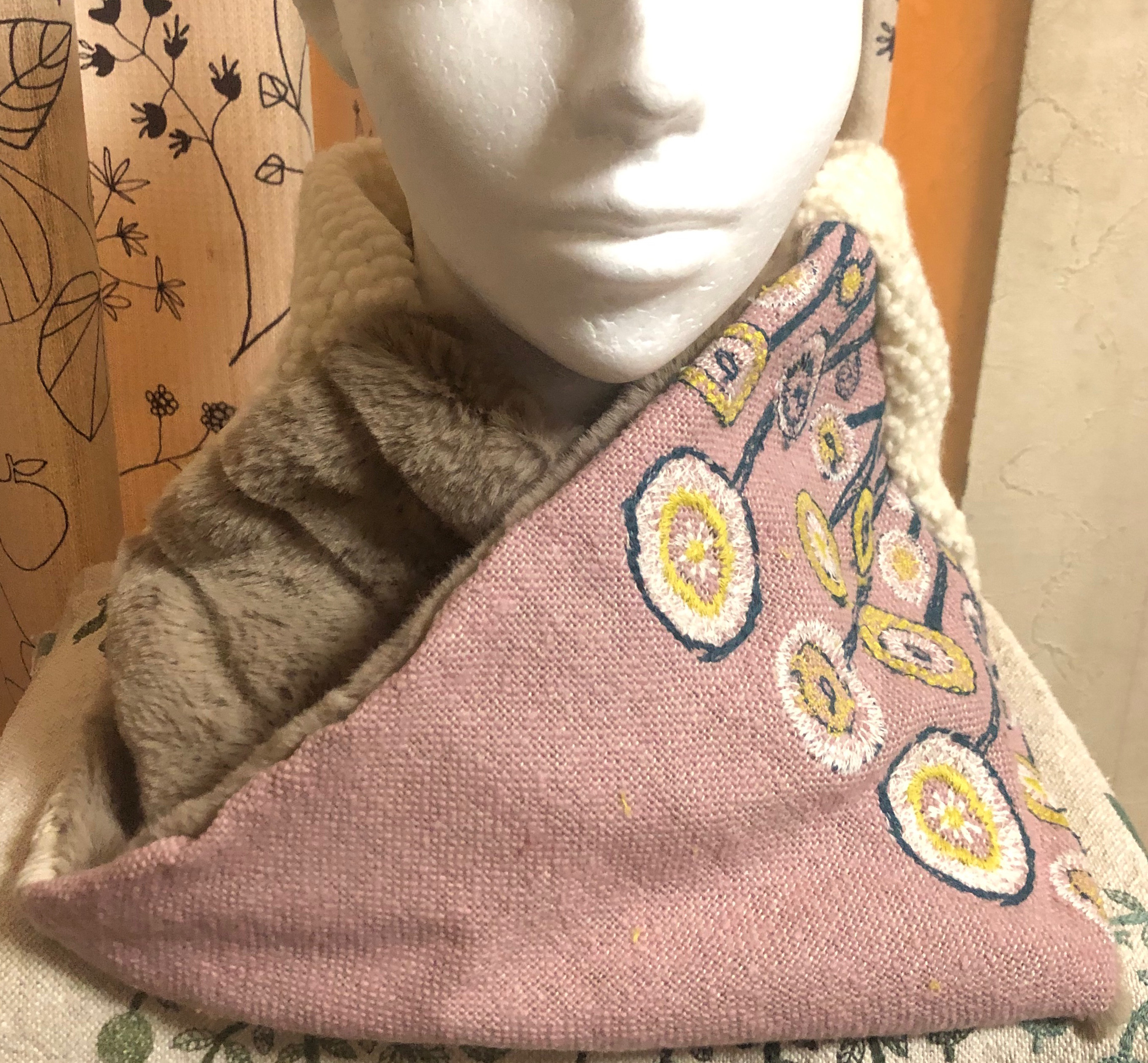 ミナペルホネンキッズネックウォーマーchoucho