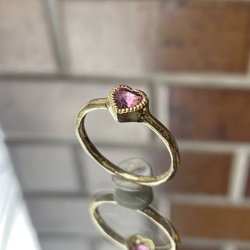 ルベライト ピンク トルマリン ハートシェイプカット 0.4ct ルベライト ピンク トルマリン ハートシェイプカット 0.4ct