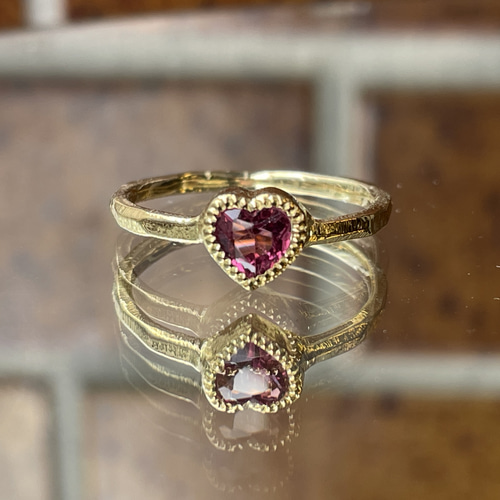 ルベライト ピンク トルマリン ハートシェイプカット 0.4ct ルベライト ピンク トルマリン ハートシェイプカット 0.4ct
