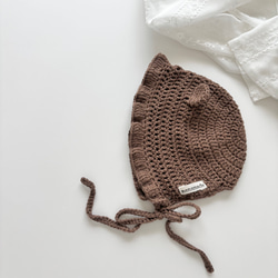 ボンネット【もこもこひつじ】 帽子(ベビー・キッズ) mana 通販