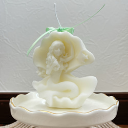 Mermaid shell Candle 1枚目の画像