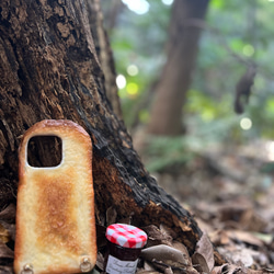 森の焼きたてトーストのスマホケース スマホケース・カバー fujikujira