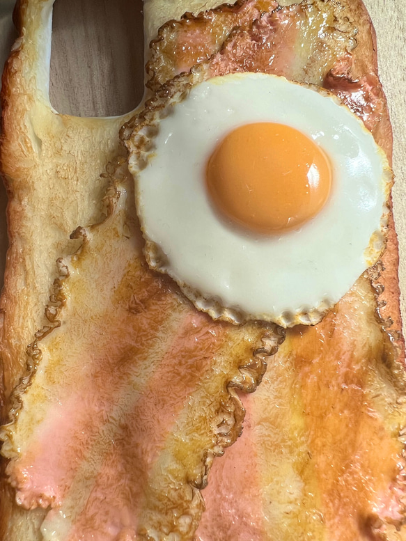 ベーコンエッグトーストのスマホケース 11枚目の画像