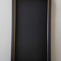 [Atelier Yamashima獨家頁面]天然木漆安裝霧面盒形相框2件套 第1張的照片
