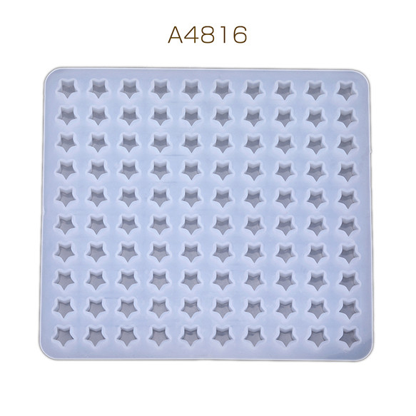 A4816  1個  シリコンモールド ソフト シリコン型 星形（1ヶ） 1枚目の画像