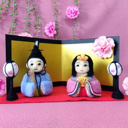 お雛様・ひな人形 羊毛フェルト のおすすめ人気通販｜Creema(クリーマ