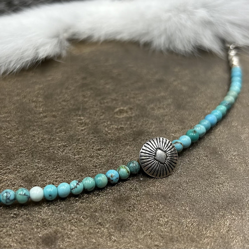 vintage ターコイズ銀無垢シルバーブレスレット