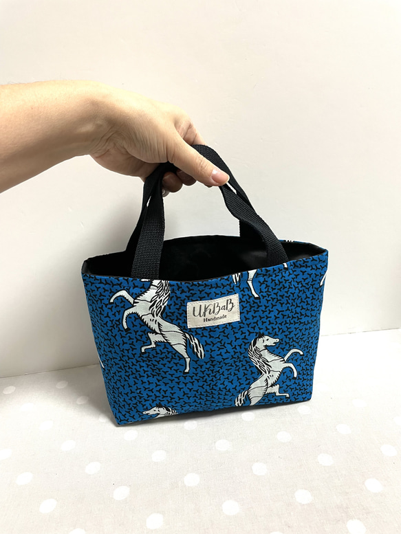 アフリカン63　ミニトートバッグ　帆布 アフリカン63ミニトートバッグ帆布