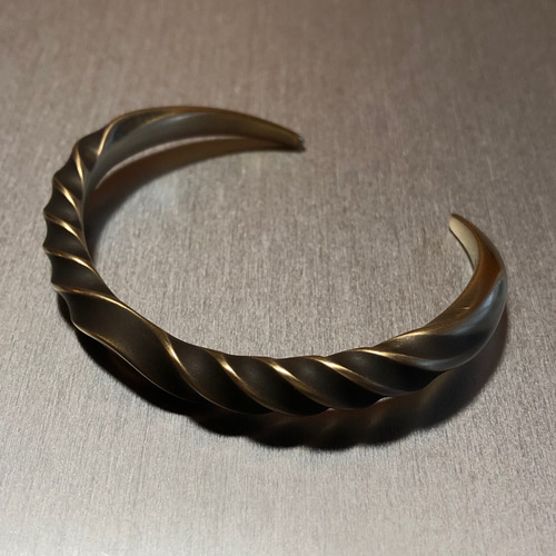 brass buffalo horn bangle バングル ブレスレット brass buffalo horn bangle バングル ブレスレット バングル
