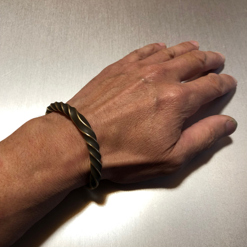 brass buffalo horn bangle バングル ブレスレット brass buffalo horn bangle バングル ブレスレット バングル