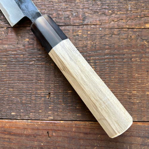 5本セット 黒水牛角 ペティ4寸 黒檀八角柄 ペティ150 手作り ハンドル 黒檀八角 水牛口輪 柄 ハンドル | ペティナイフ用