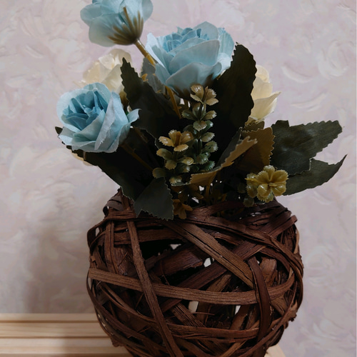 山葡萄 鬼皮 ランプシェード 花籠 一輪挿し・花瓶・花器
