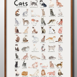 ⭐️猫たちA3ポスター bc9bc8a67479f3fd6add62f1728c07