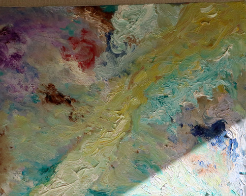 油絵絵画 art design artist m.t Oil on canvas 606㎜×727