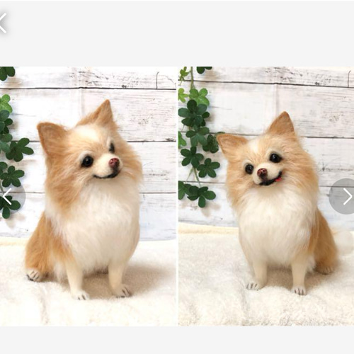 ☆羊毛フェルト☆【オーダーメイド】☆愛犬☆ぬいぐるみ☆メモリアル