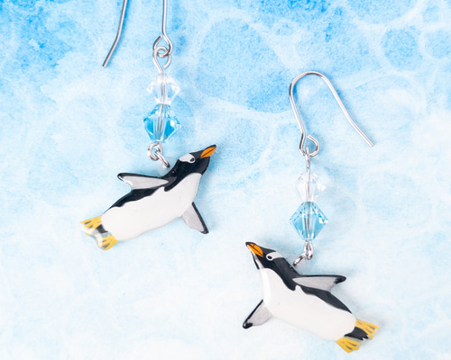ペンギンちゃん土日休み(B052923)ミキモト K18 ピアス ペンギンちゃん土日休み様専用(B052923)ミキモト K18 ピアス