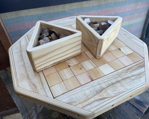 世界に一つしかない。手作りテーブルセット現品一点限り