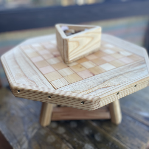 値下げしました〜‼️世界に一つしかない。手作りテーブルセット　現品一点限り 世界に一つしかない。手作りテーブルセット現品一点限り