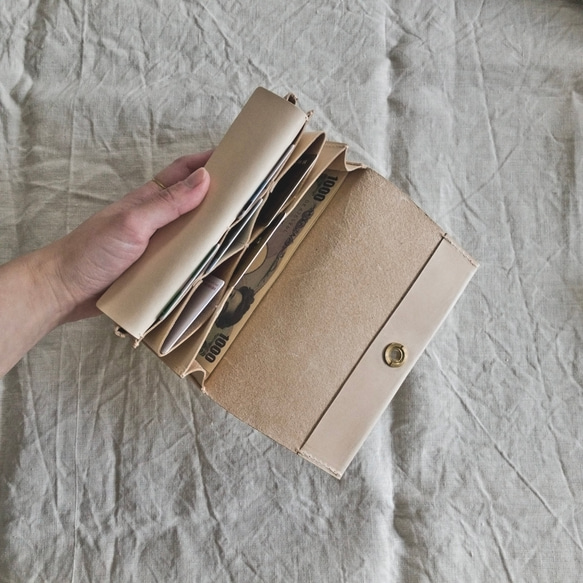 小銭が見える長財布　SIBILLA Liscio/シビラリスシオ A1496067197(11550円)