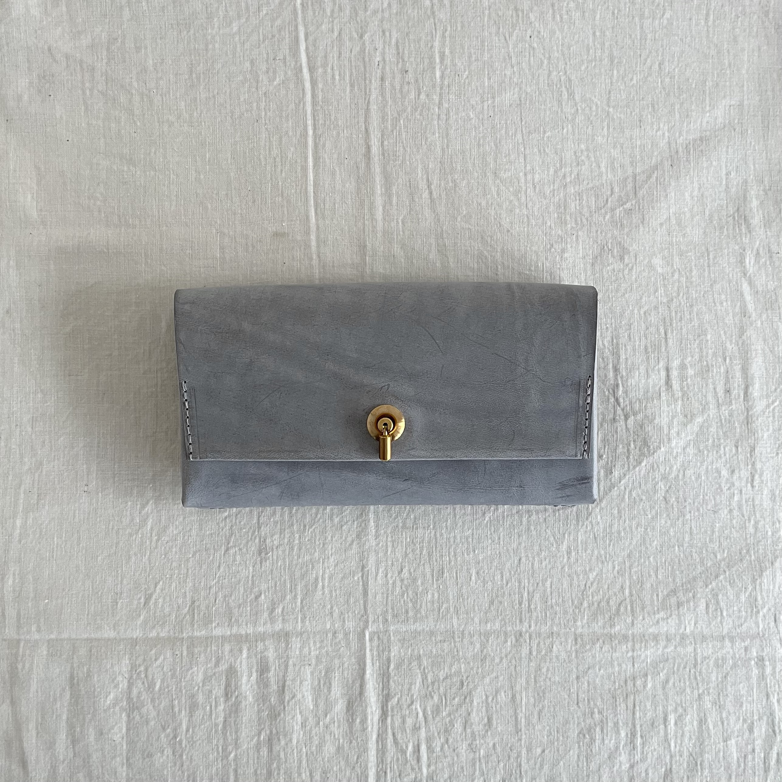 小銭が見える長財布　SIBILLA Liscio/シビラリスシオ